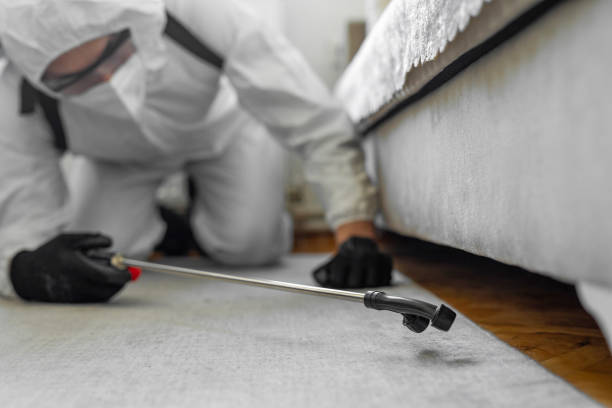 Professional Pest Control technician working in Skidaway Island, GA